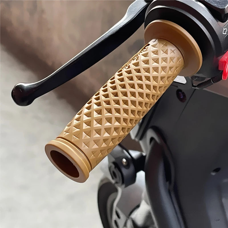 Vintage 22mm Motorcycle Handlebar Grips – Retro Rubber Pair Motorcycle Handlebar Grips Richie's
