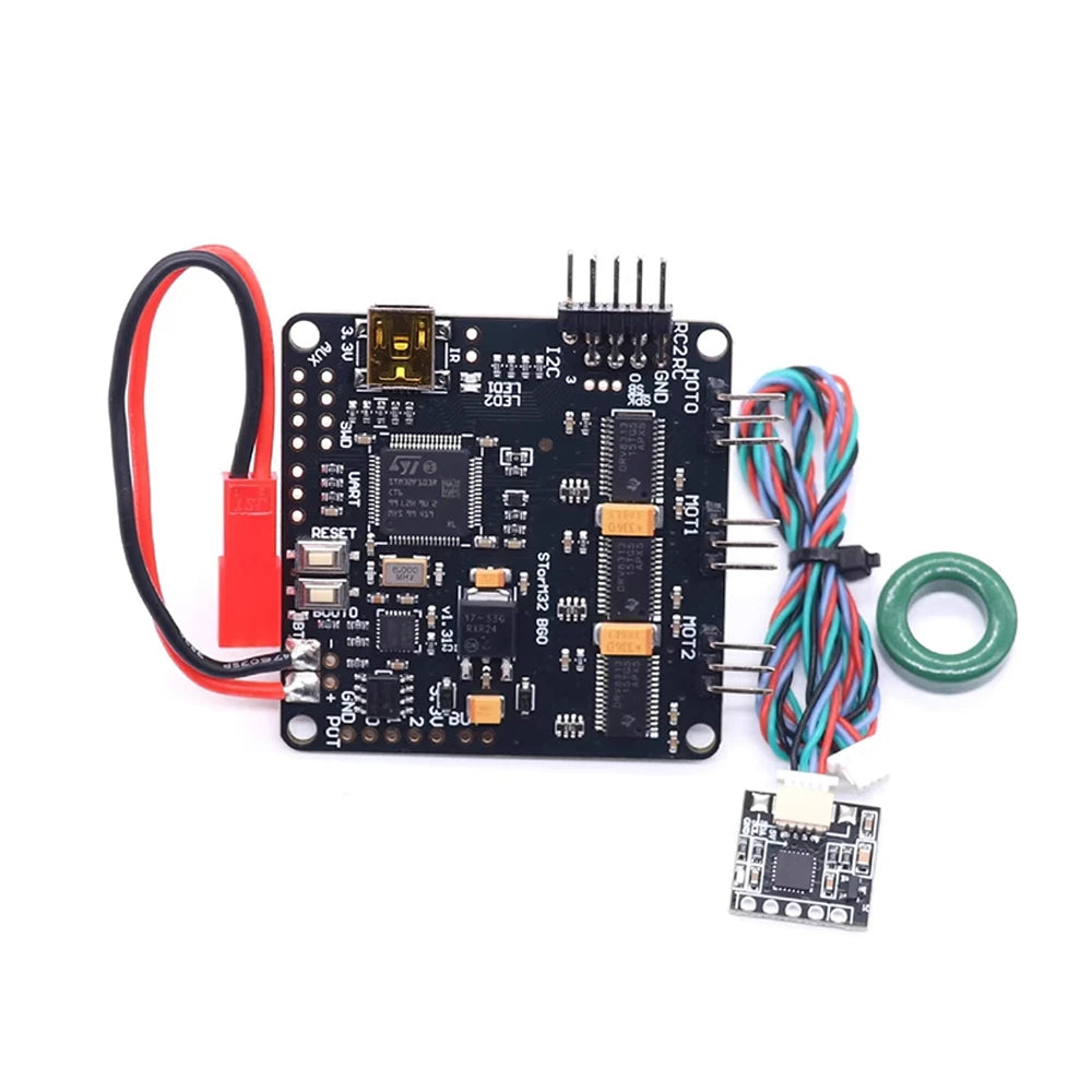 Storm32 BGC 32-Bit 3-Axis Brushless Gimbal Controller DRV8313 Gimbal Controller Richie's Black