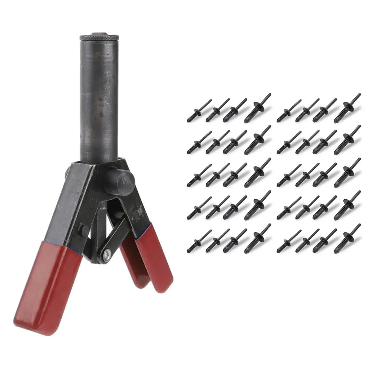 Plastic Rivet Gun Set with 40 POM Rivets – Auto Trim Tool Rivet Gun Set Richie's 1set