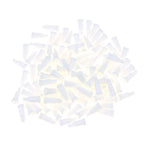 100-Pack Syringe Tip Caps Luer Lock Dispensing Needle Plugs Syringe Tip Caps Richie's 100Pcs White