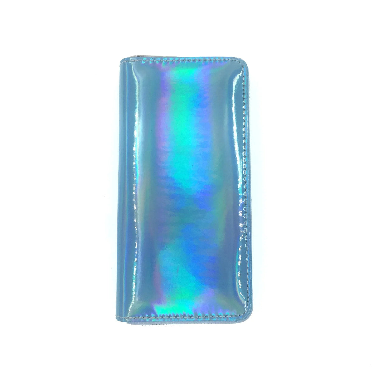 Holographic Laser Women's Wallet Long Zipper Purse & Card Holder Women's Long Wallet Richie's Light Blue China Mainland