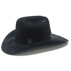 Adjustable Pet Cowboy Hat for Cats & Small Dogs | Summer Pet Costume Hat Richie's black-ribbon
