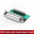 DB9 DB15 DB25 DB37 RS232 to DuPont 2.54mm Terminal Adapter Board Circuit Board Adapter Richie's DB25 female