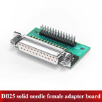 DB9 DB15 DB25 DB37 RS232 to DuPont 2.54mm Terminal Adapter Board Circuit Board Adapter Richie's DB25 female
