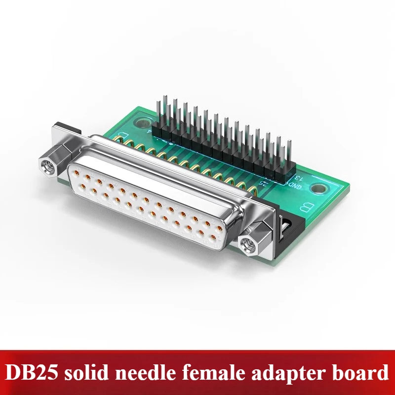 DB9 DB15 DB25 DB37 RS232 to DuPont 2.54mm Terminal Adapter Board Circuit Board Adapter Richie's DB25 female