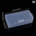 Nail Art Storage Box PP Plastic Organizer – S/M/L Sizes Nail Art Organizer Richie's M