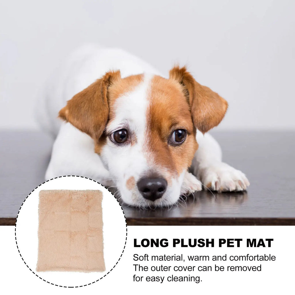 Pet Dog Cat Warm Sleep Mat Long Pile Cushion Blanket Pad Pet Sleep Mat Richie's