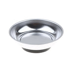 Stainless Steel Magnetic Parts Bowl 4" & 6" | Bolts Nuts Screws Magnetic Parts Tray Richie's Round 4Inch