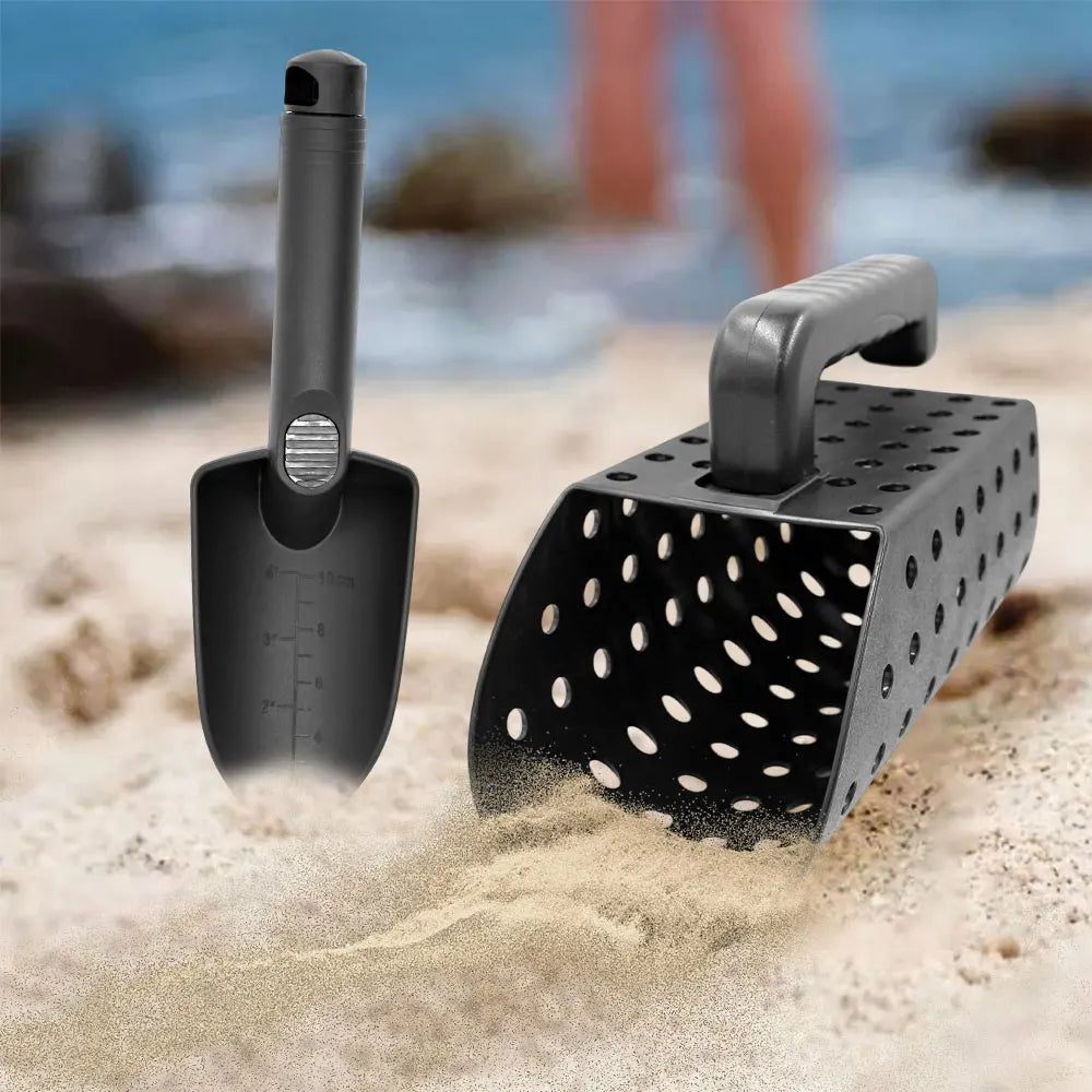 Metal Detector Sand Scoop & Shovel Digging Tool Set Metal Detector Accessories Richie's