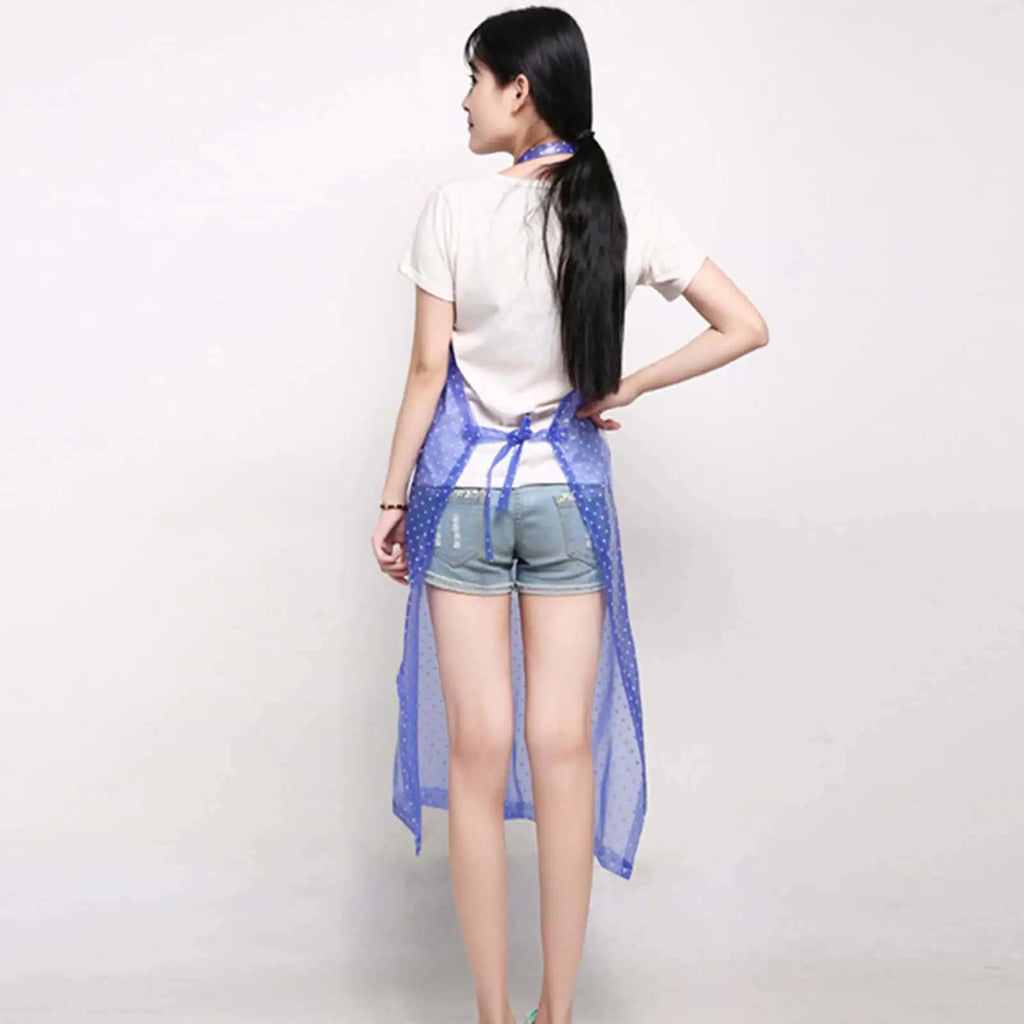 Transparent Waterproof PVC Kitchen Apron – Oilproof Pinafore Kitchen Apron Richie's