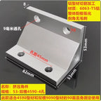 2Pcs 90° Corner Bracket for 2020–8080 Aluminum Extrusion Corner Angle Bracket Richie's 4590 4Holes
