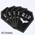 Halloween Coffin Shaped Paper Napkins R.I.P. Bat Design 20/40pcs Halloween Party Napkins Richie's 40 sheets