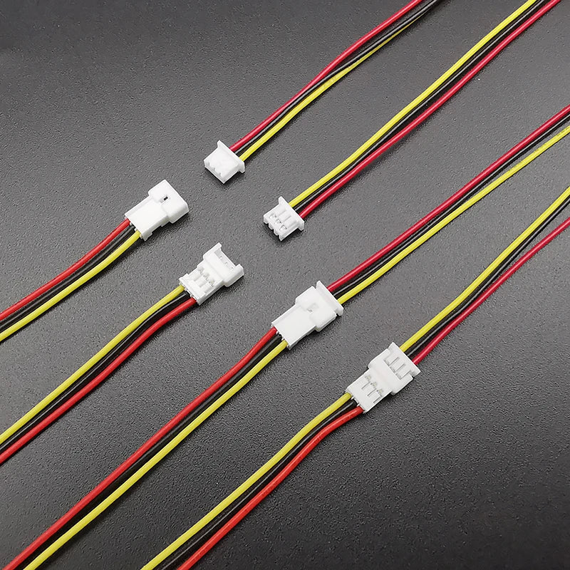 JST 1.25mm 3-Pin Male Female Wire Connectors – 5/10 Pairs Wire Connectors Richie's