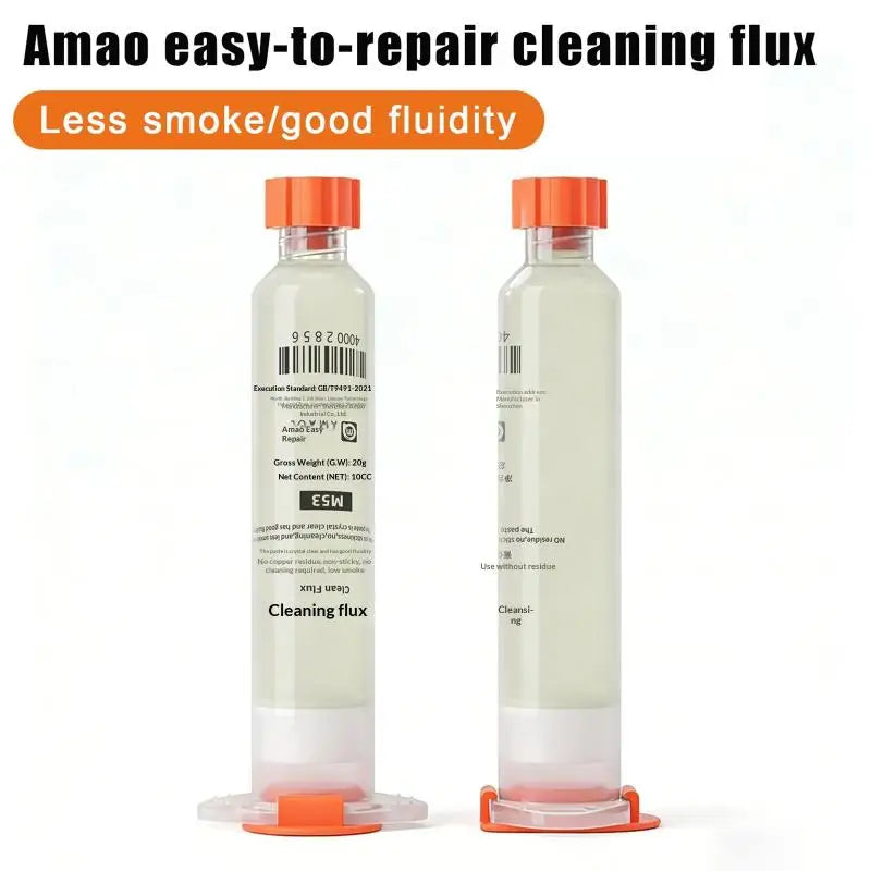 M53 Soldering Flux Needle Tube – BGA Solder Paste for PCB Repair Soldering Flux Paste Richie's