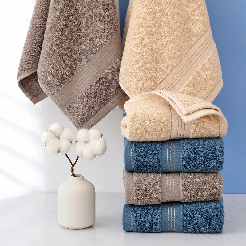 Thickened 100% Cotton Towel – Soft, Absorbent, Skin-Friendly Cotton Bath Towel Richie's