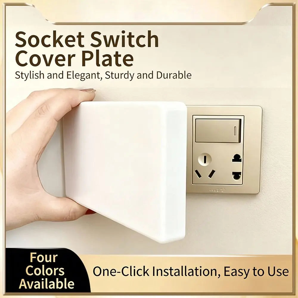 ABS Switch Socket Cover 176×90mm Decorative Panel Plate Switch Socket Cover Richie's