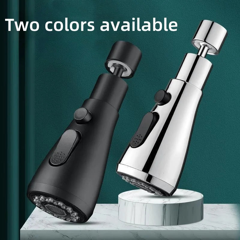 360° Rotating Faucet Aerator Extender – 3-Mode Water Saver Faucet Aerator Richie's
