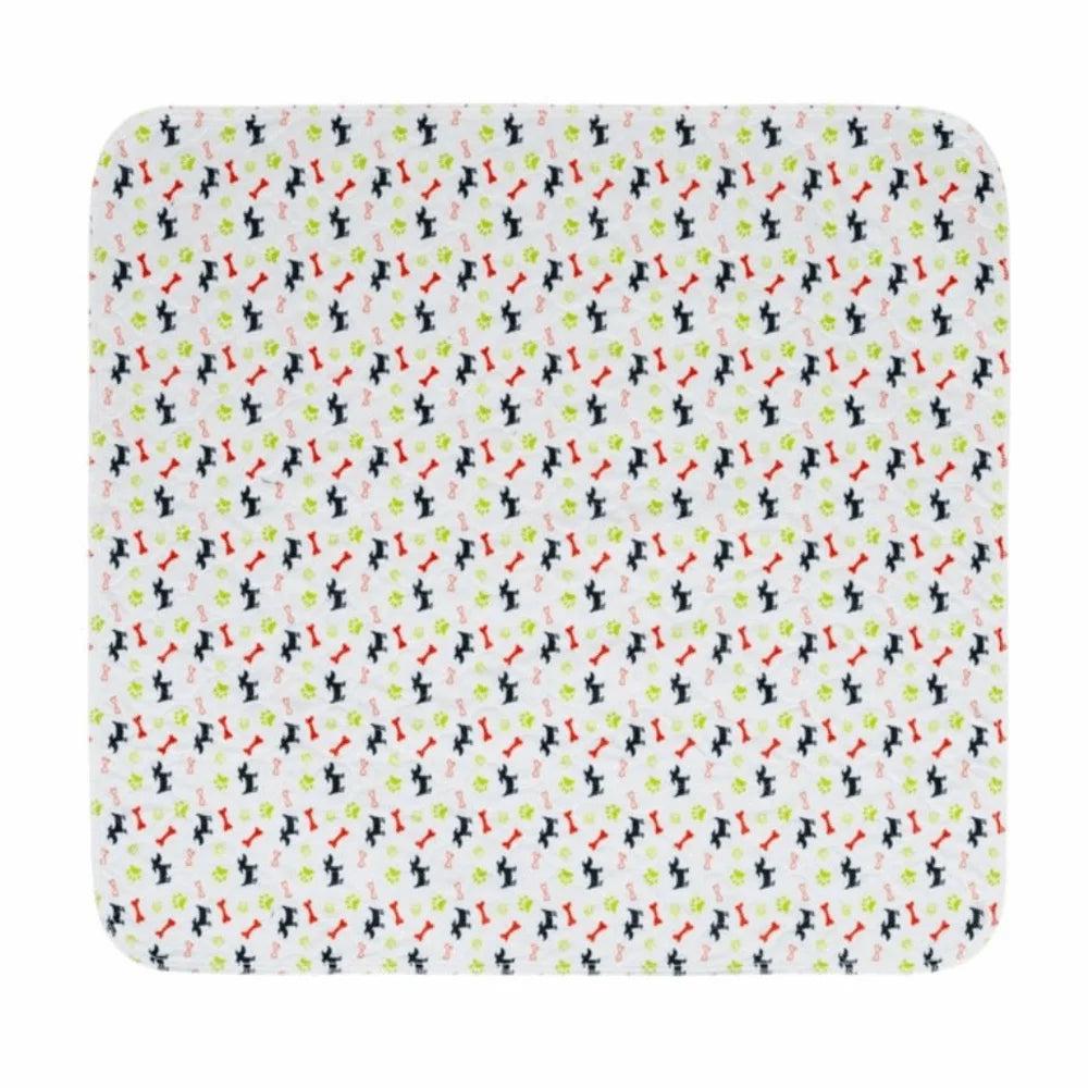 Reusable Washable Puppy Pee Pad – Anti-Slip & Leak-Proof Pet Training Pad Richie's White-M-70x80cm XS（old）