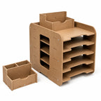Desk File Organizer Multi-Layer Document Rack & Pen Holder Desk File Organizer Richie's