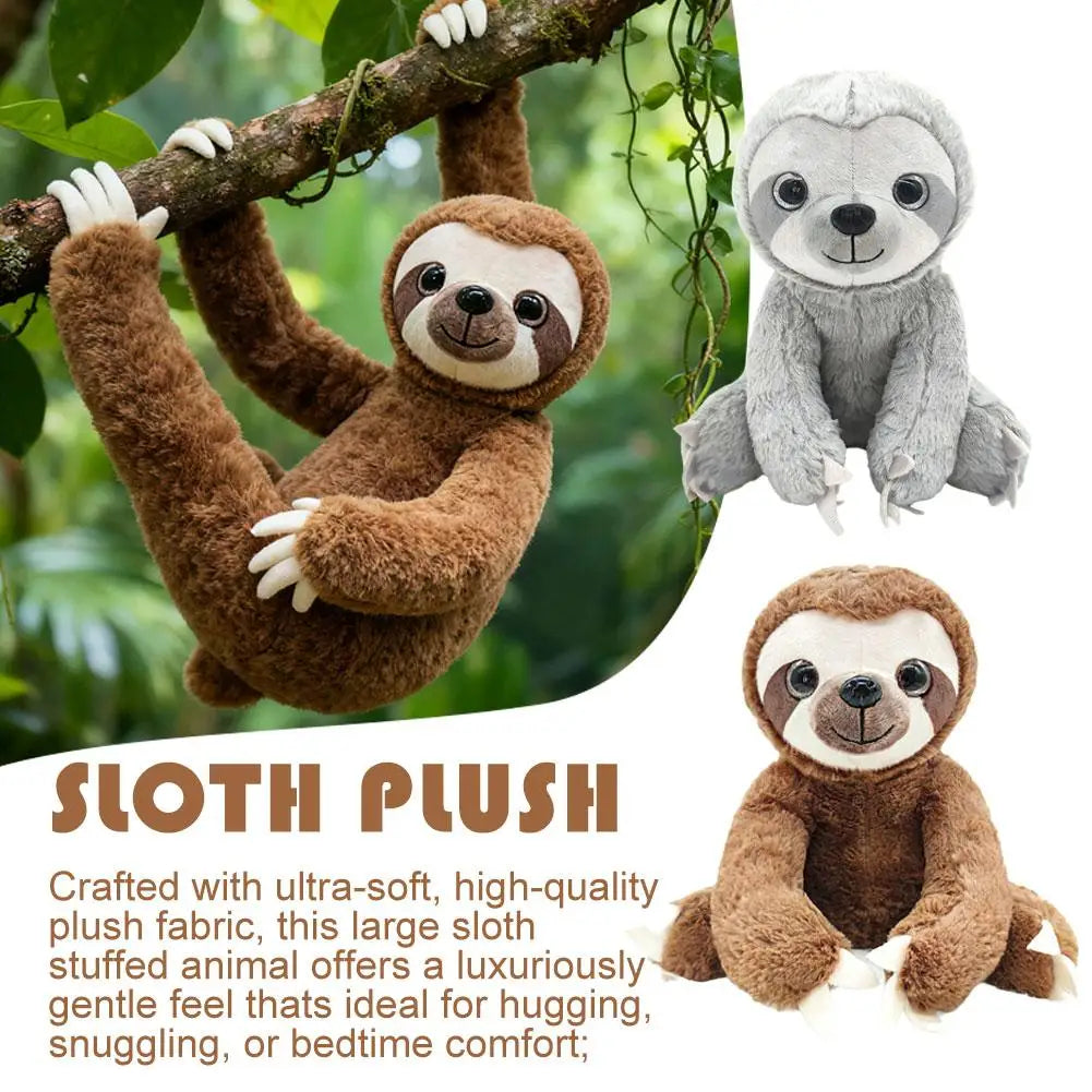 Sloth Stuffed Animal Set – 10" Plush Sloth with 4 Baby Sloths Stuffed Animal Set Richie's