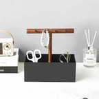 2-Grid Countertop Organizer – Remote, Cosmetics & Kitchen Box Countertop Storage Organizer Richie's
