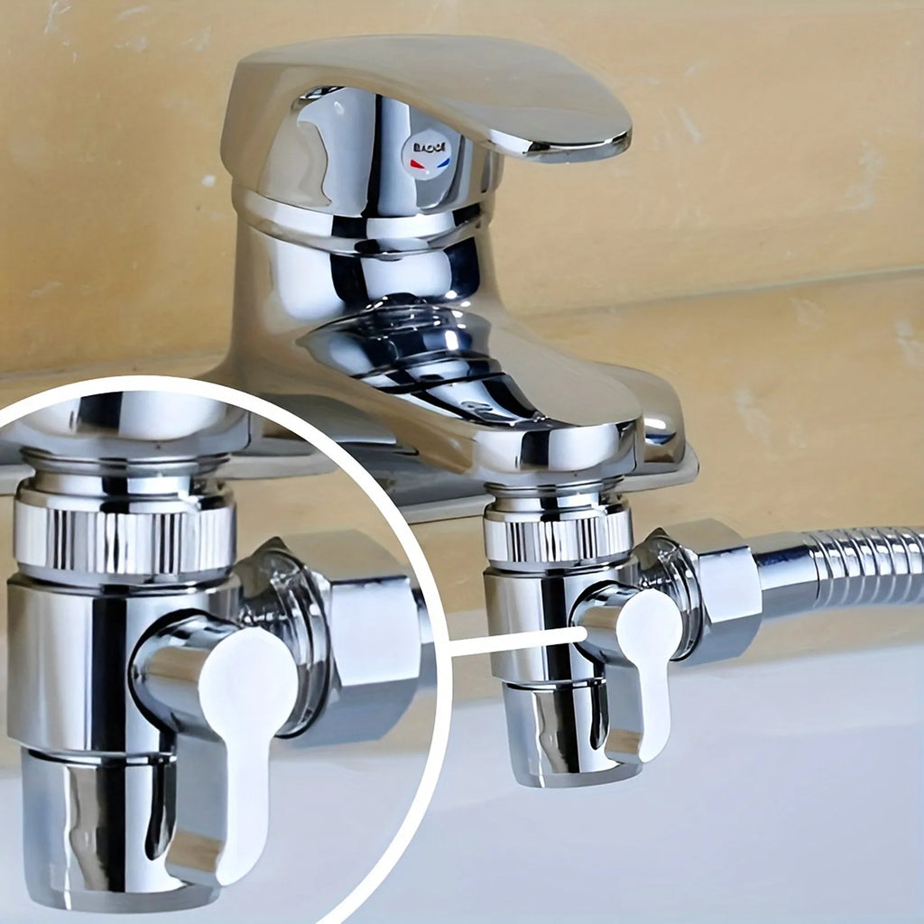 3-Way Faucet Water Splitter Valve M22/M24/G1/2 Copper Faucet Diverter Valve Richie's