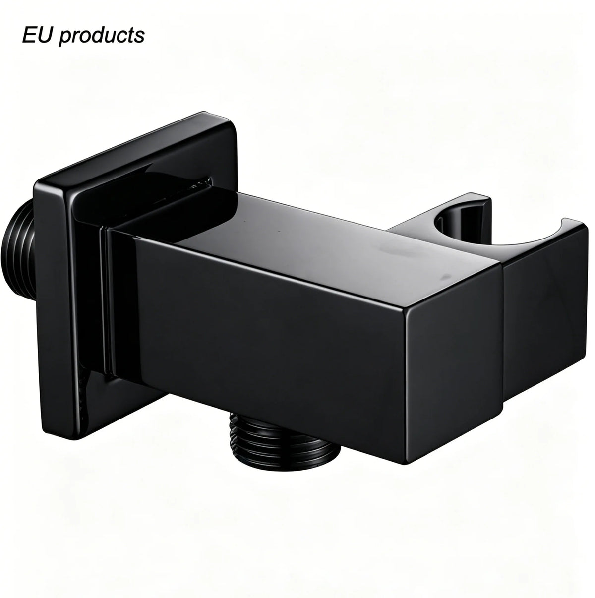 Wall Shower Seat Bracket with Concealed Water Outlet Shower Seat Bracket Richie's Black 201