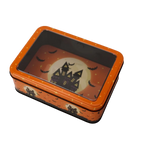 Halloween Pumpkin Tinplate Candy Storage Box – 3 Sizes Halloween Candy Tin Richie's Style-6 5x5x5cm