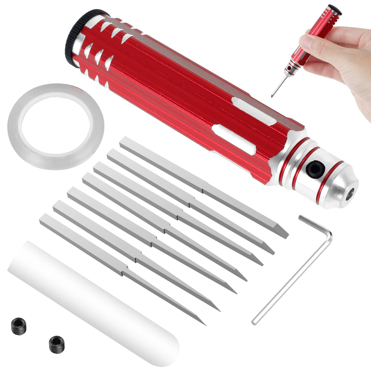 Toorise Model Scriber Kit – 7 Blades for DIY Carving & Cutting Model Scriber Kit Richie's