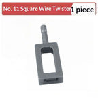 Wire Twisting Tool 1/4" Hex Shank – Fast Iron Wire Knotter Wire Twisting Tool Richie's A