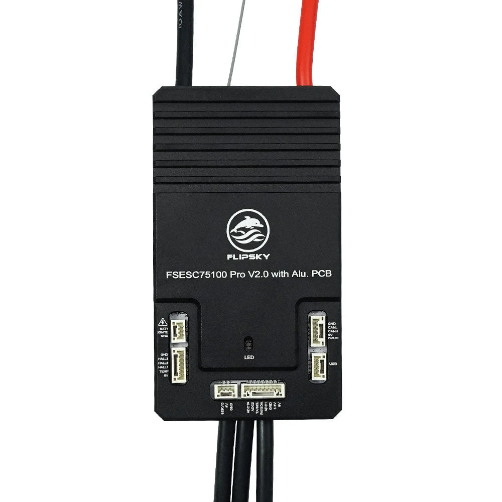 Flipsky 75100 Pro V2.0 VESC Speed Controller Aluminum PCB VESC Speed Controller Richie's
