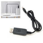 USB 5V to 12V Step-Up Boost Cable – 2.1x5.5mm DC Adapter USB Power Boost Cable Richie's