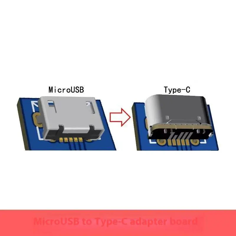 USB Type-C Female 5-Pin SMD Connector for PCB DIY – 2 Pcs USB Connector Socket Richie's