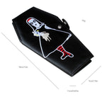 Halloween Coffin Witch Wallet – Coin Purse & Card Holder Gift Novelty Coin Purse Richie's