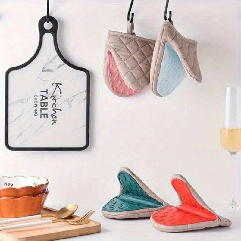 Fish-Shaped Silicone Oven Gloves – Non-Slip Kitchen Hand Grip Silicone Oven Gloves Richie's