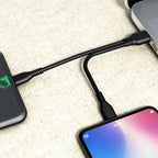 2-in-1 Dual USB-C Fast Charging Cable – iPhone & Android USB-C Charging Cable Richie's