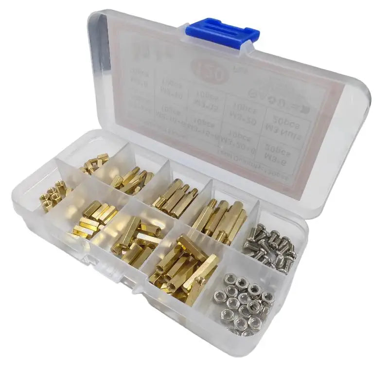M3 Brass Standoff Kit 120Pcs – Screws & Nuts for Electronics Standoff Hardware Kit Richie's