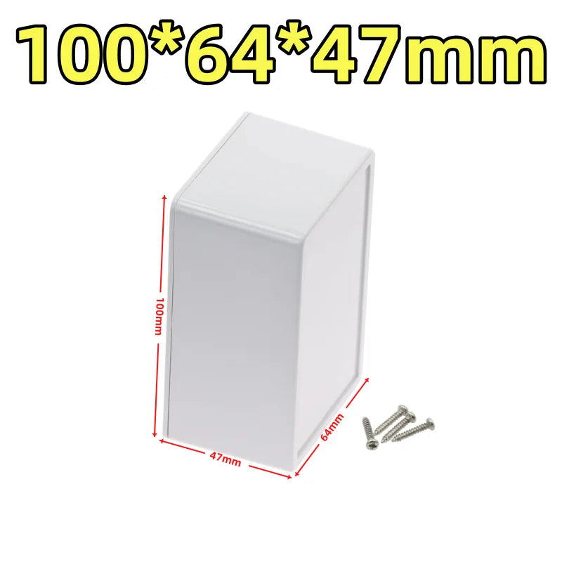 ABS Plastic Waterproof Electronic Project Box Enclosure Case Electronic Enclosure Box Richie's 100x64x47mm-blue