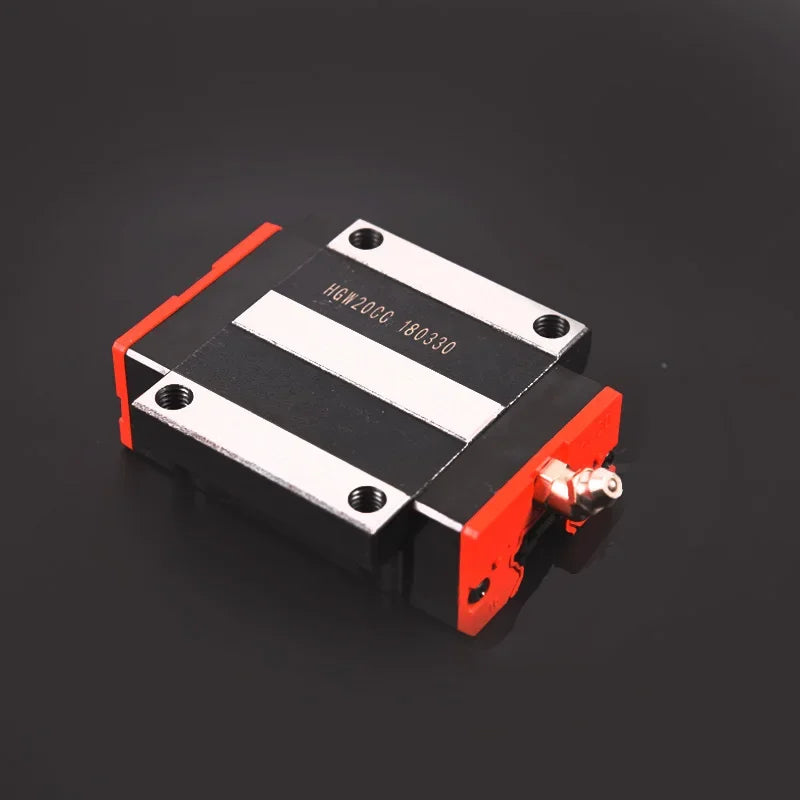 HGR25 Linear Guide Rail 2PCS + 4PCS HGH25CA/HGW25CC Blocks CNC Linear Guide Rail Set Richie's HGW25CC 900mm