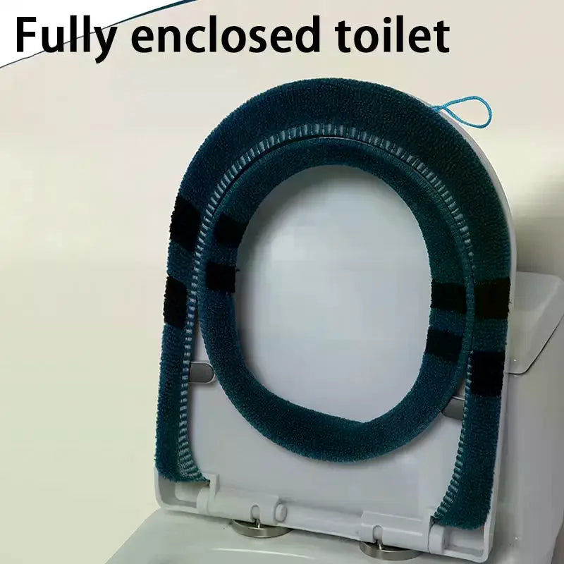 Soft Washable Toilet Seat Cover Cushion Pad | Cozy Bathroom Comfort Toilet Seat Cover Richie's