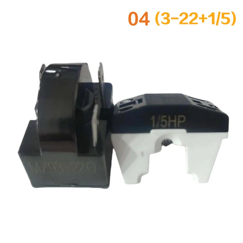 PTC Starter Relay & Overload Protector for Refrigerator Compressor Appliance Repair Part Richie's A4
