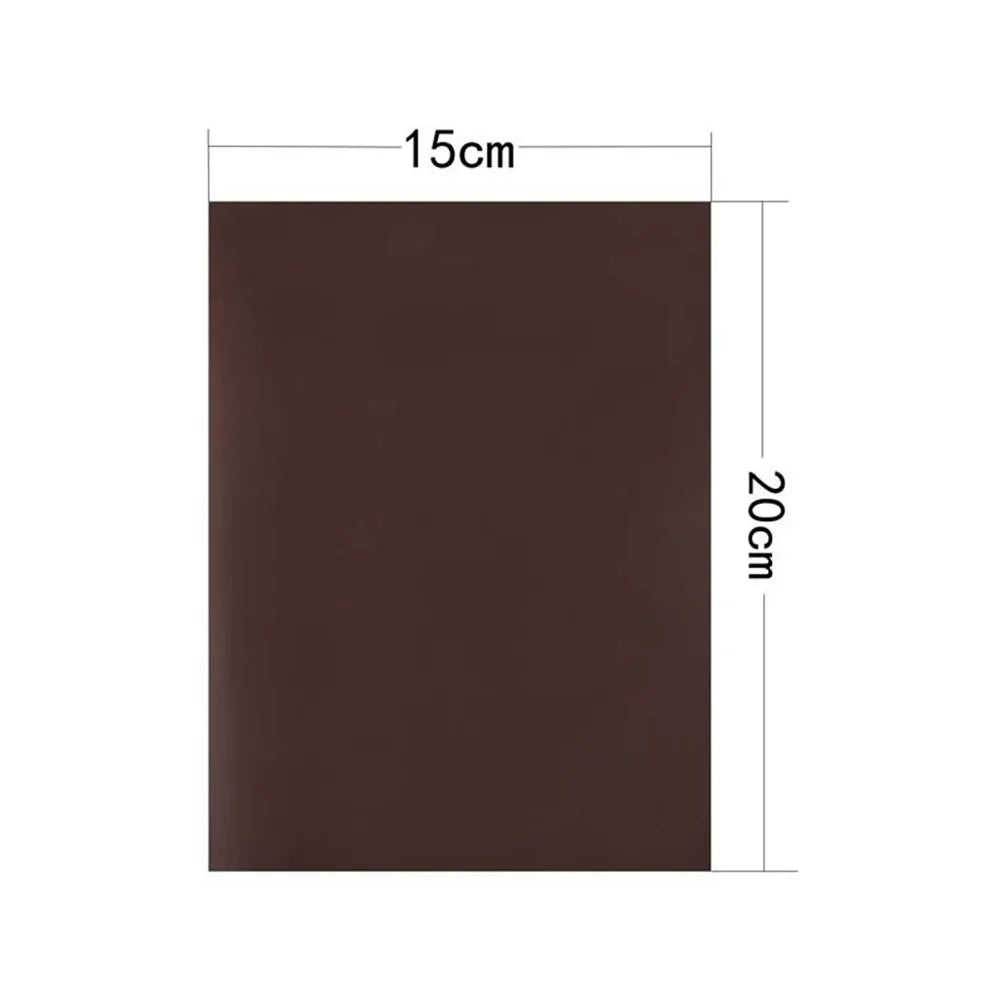 15x20cm Self-Adhesive Waterproof Down Jacket Repair Patch Fabric Repair Patch Richie's Dark Coffee