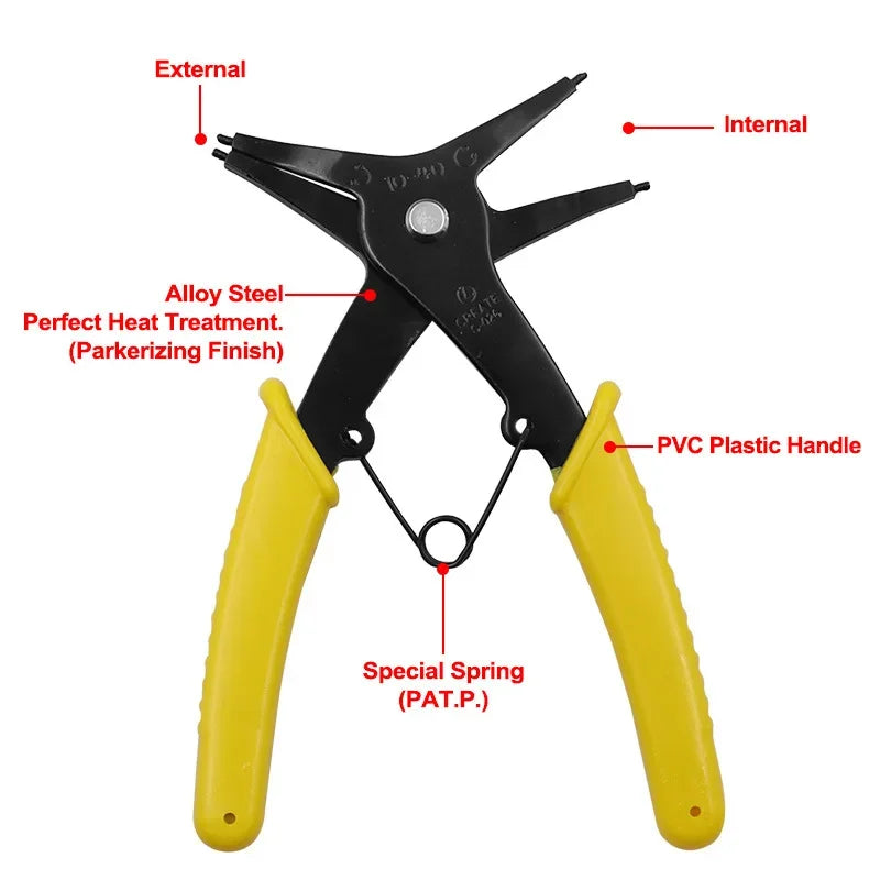 2-in-1 Internal External Circlip Pliers Set – Car Repair Circlip Pliers Set Richie's