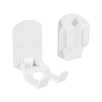 FUCHU Adhesive Headphone Stand Under-Desk Wall Mount Hanger Headphone Stand Mount Richie's White and foldable