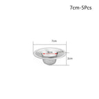 Stainless Steel Sink Strainer & Drain Filter 3/5 Pack Sink Drain Strainer Richie's 7cm-5pcs