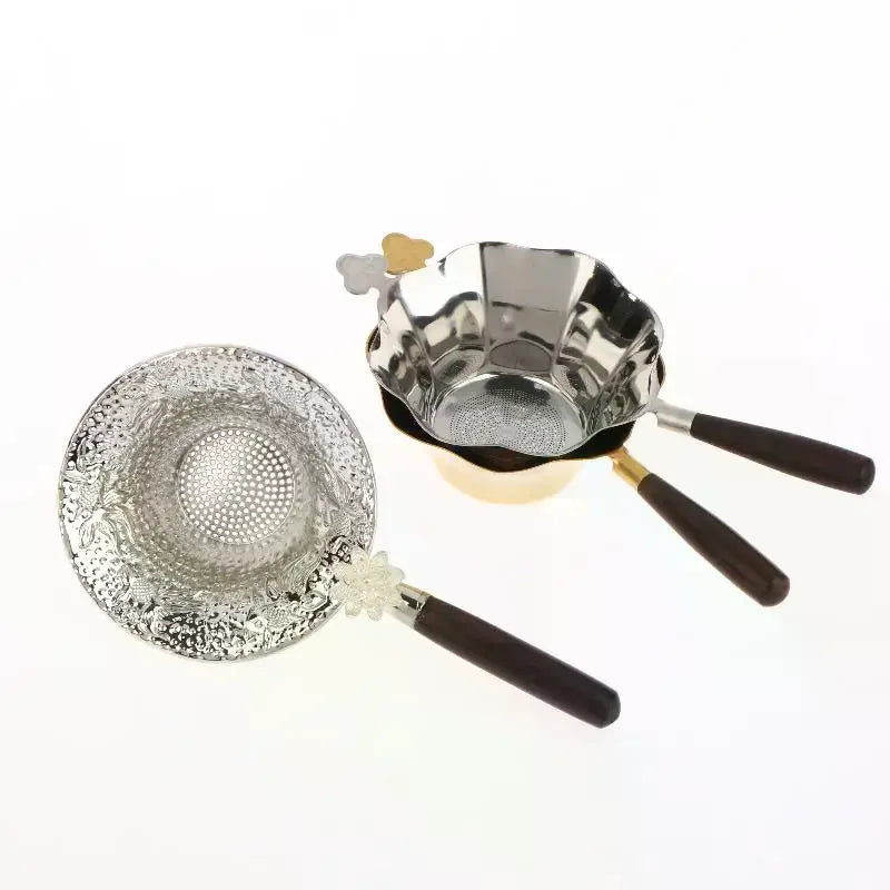 Koi Fish Tea Strainer – Fine Mesh Alloy Filter Gold & Silver Tea Strainer Richie's