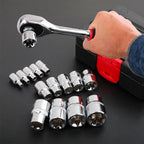 14Pc Female E-TORX Star Socket Set E4–E24 | 3 Drive Sizes Socket Set Richie's