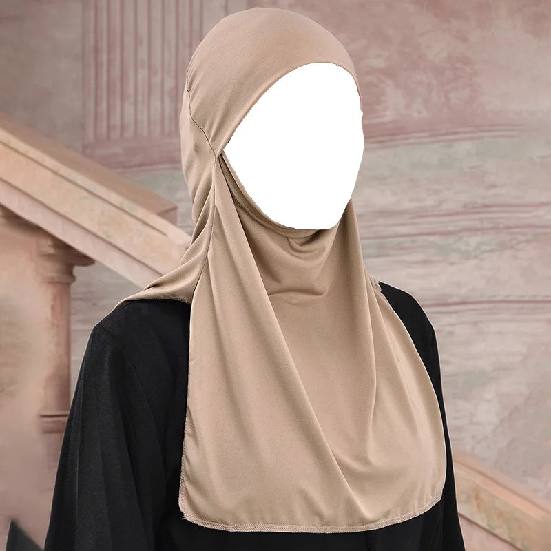 Women's Instant Ninja Hijab Underscarf – Soft Stretch Inner Cap Hijab Inner Cap Richie's