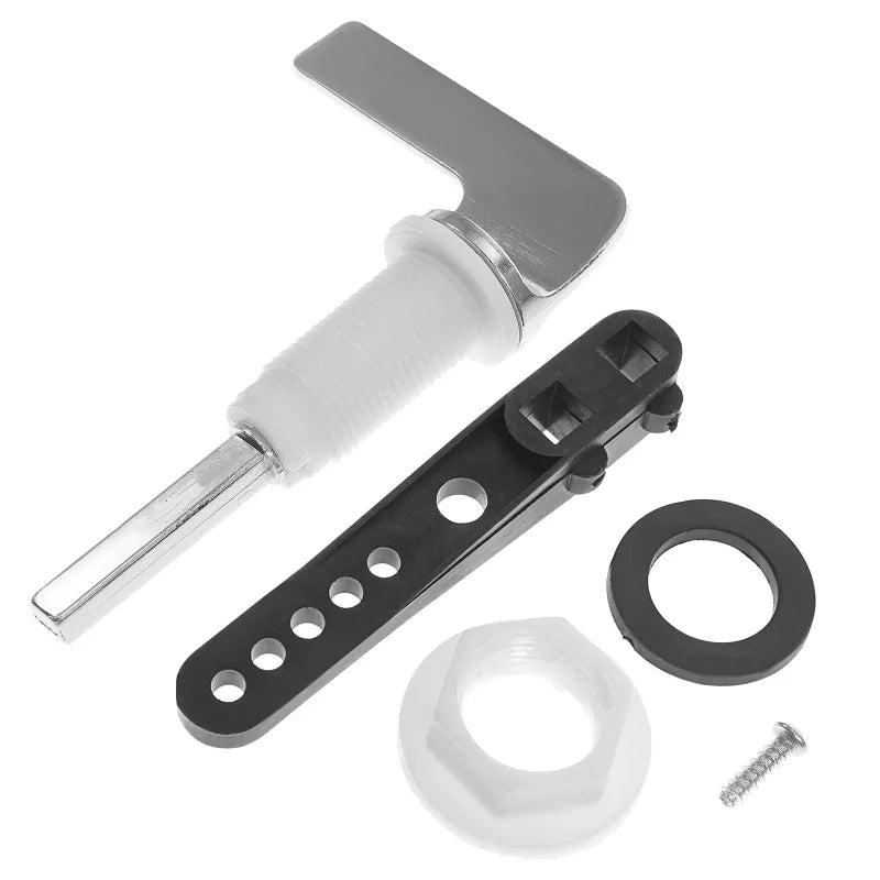 Universal Toilet Tank Flush Handle Lever – Chrome Finish Toilet Flush Handle Richie's