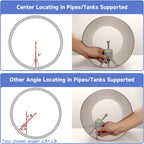 Y-Type 4-Inch Pipe Center Finder & Tube Marking Tool Pipe Centering Tool Richie's